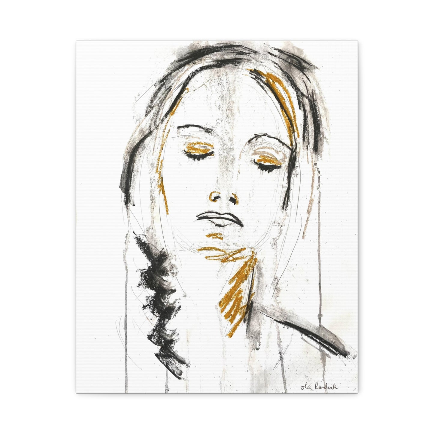 War Woman 43 - Canvas Gallery Wrap