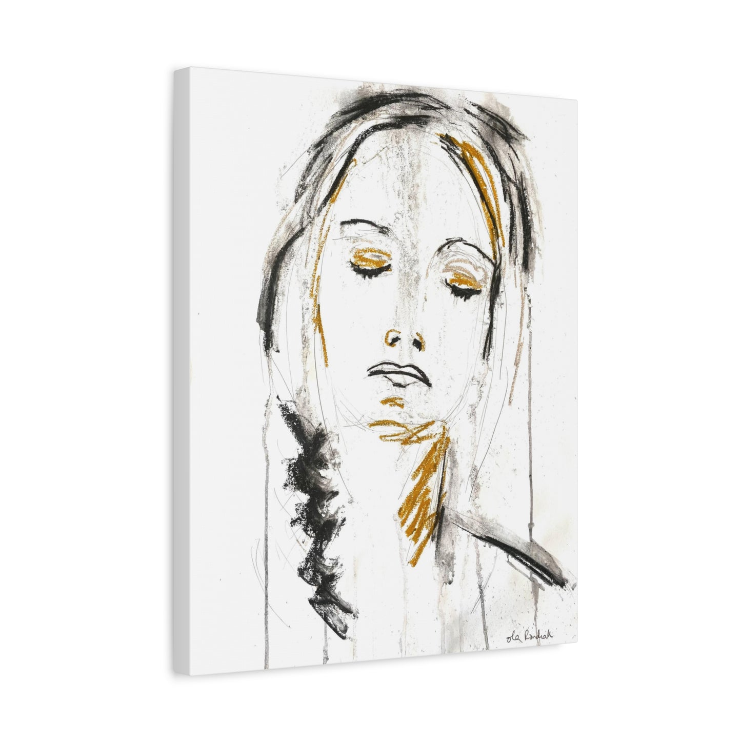 War Woman 43 - Canvas Gallery Wrap