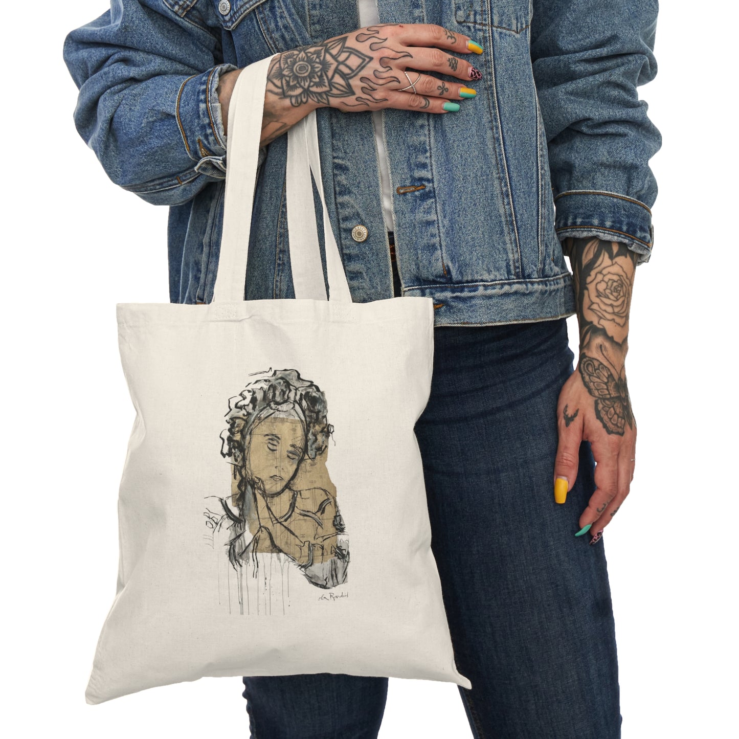 War Woman - Natural Tote Bag