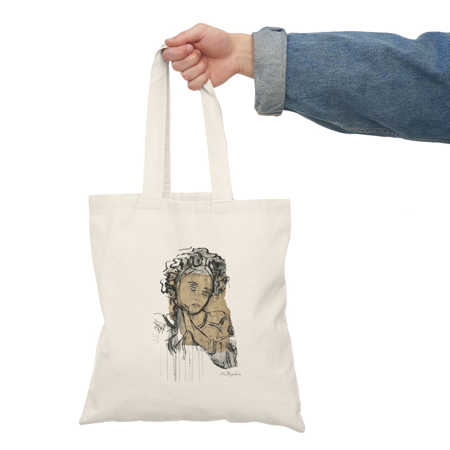 War Woman - Natural Tote Bag