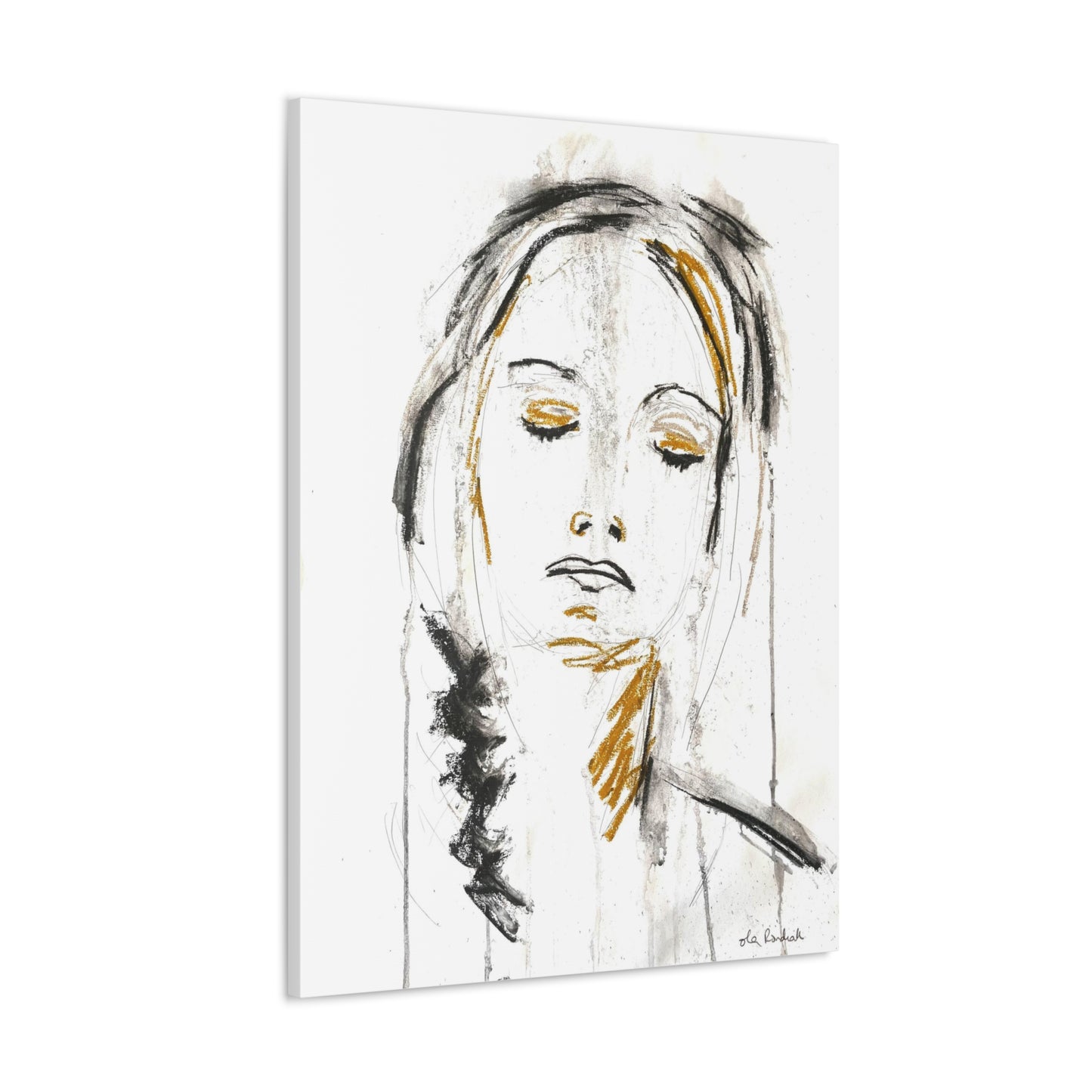 War Woman 43 - Canvas Gallery Wrap